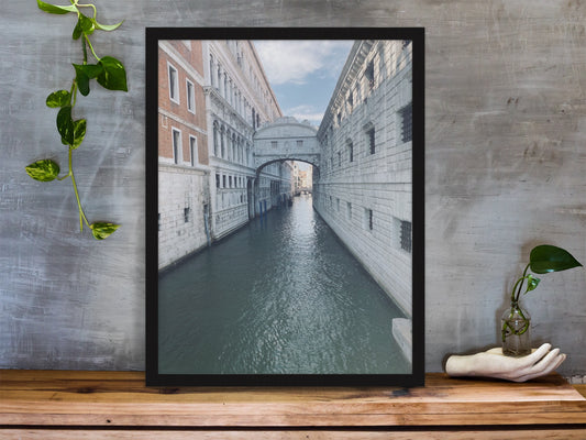 Bridge of Sighs - Ponte dei Sospiri (Framed poster)